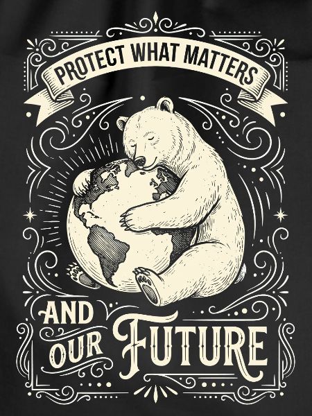 Panda Protection Future Ornament