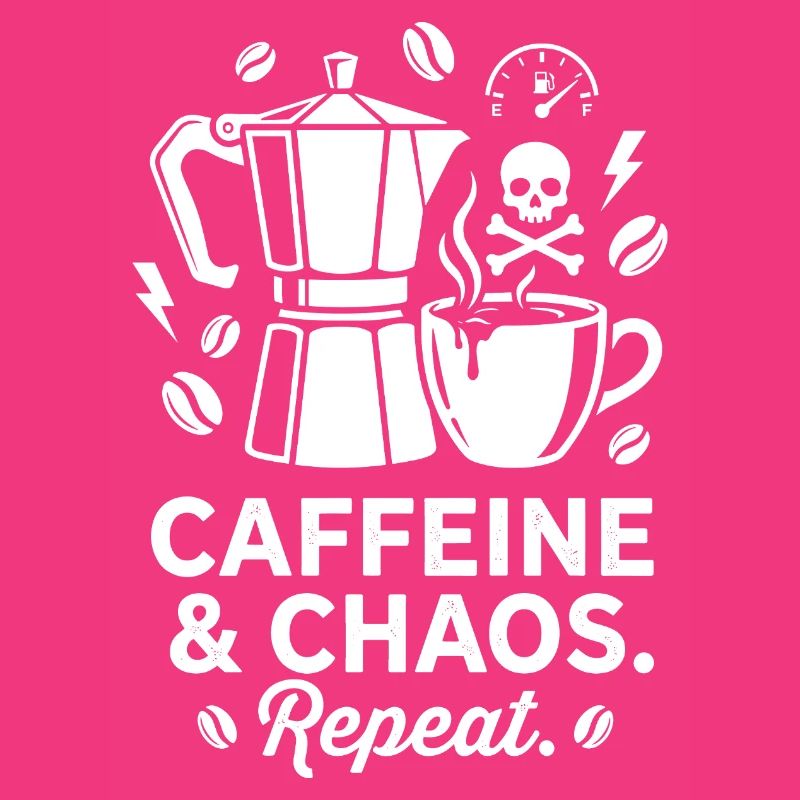 Coffee Chaos: Mocha, Skull & Repeat