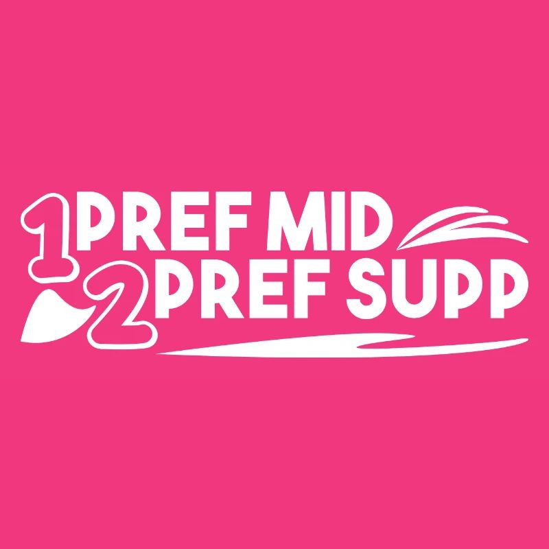 1. pref mid 2. pref supp