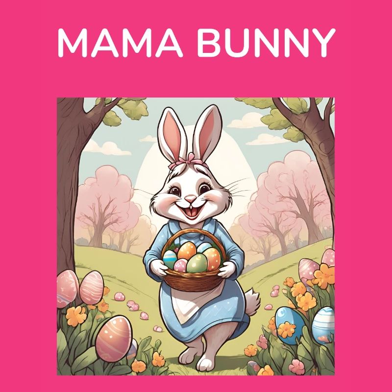 Mama Hase Mutter Geschenk