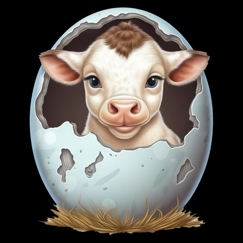 Süßes Lamm schlüpft: Der Beginn eines neuen Lebens