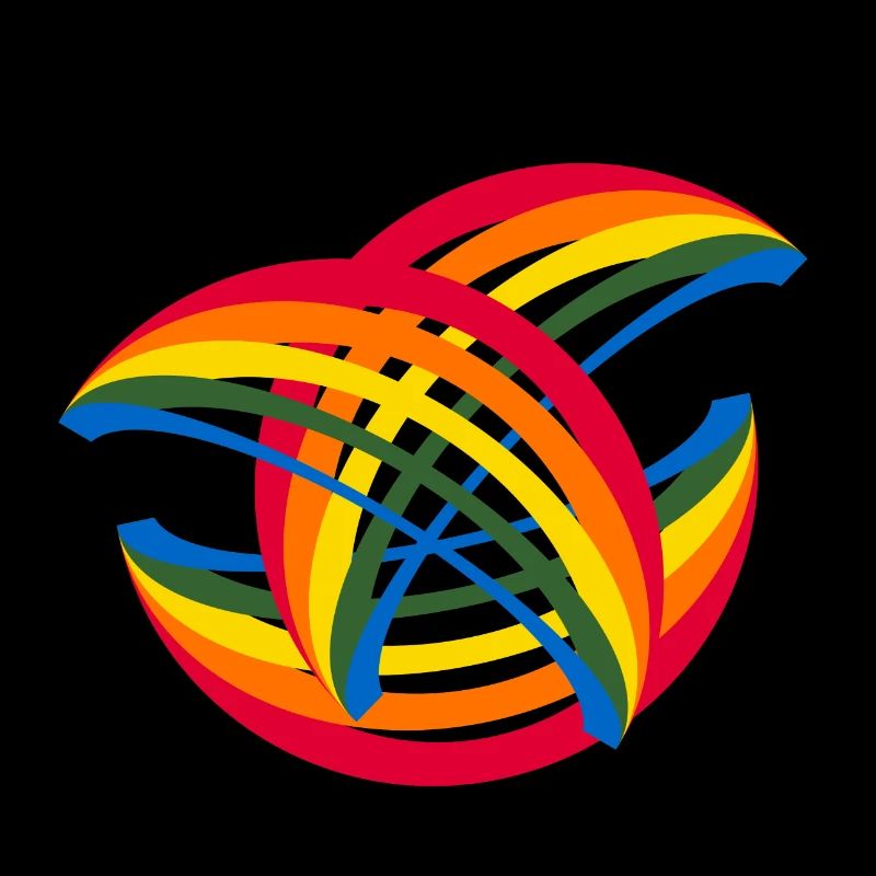 circle rainbows rainbow