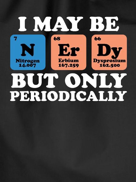 Nerdy Periodic Table