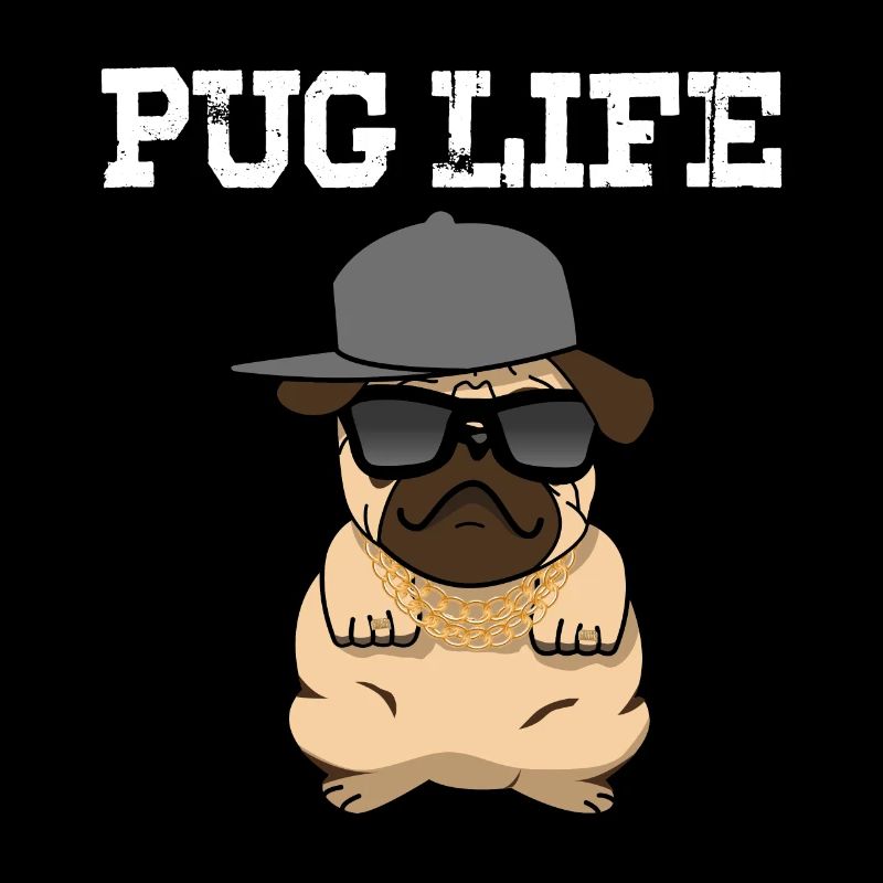 Pug Life Mops