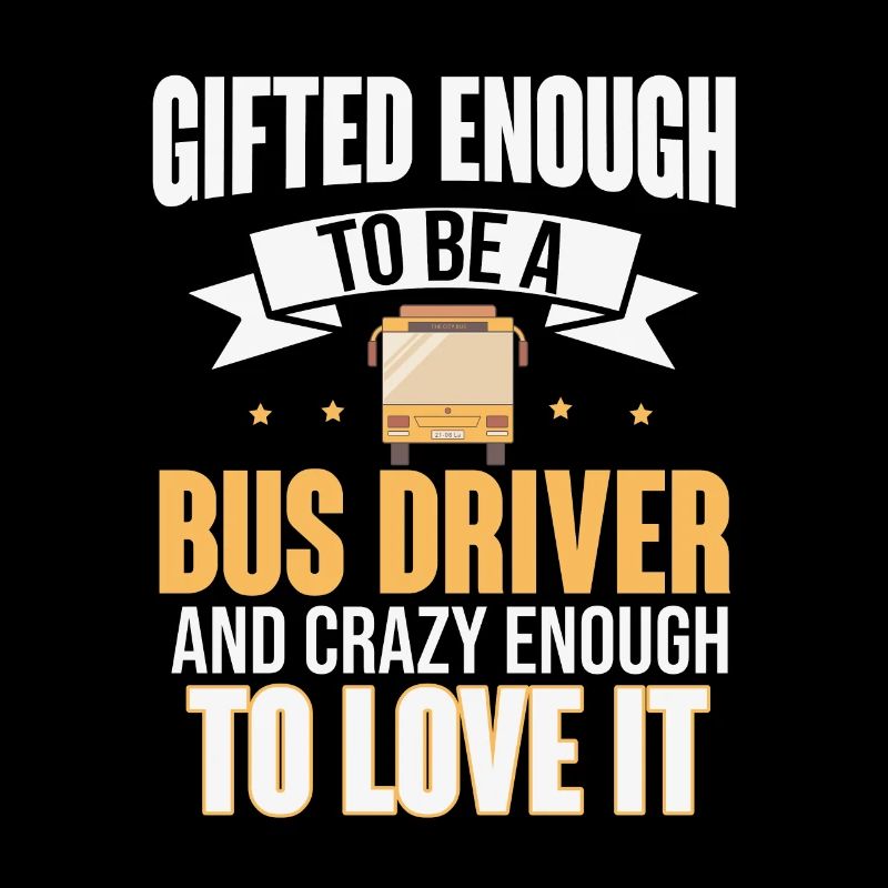Fou d'être chauffeur de bus