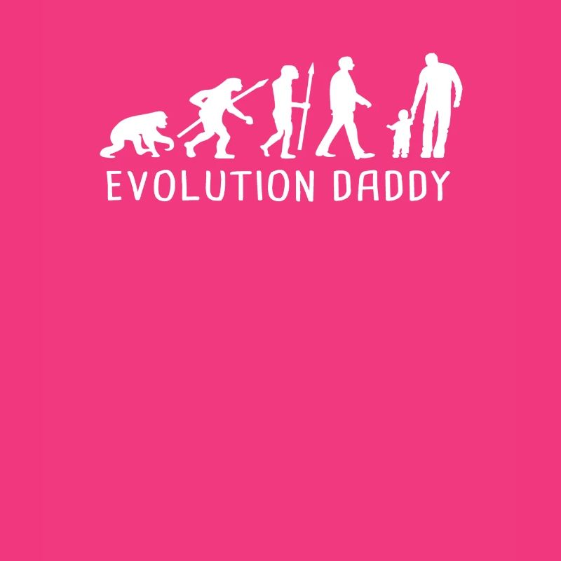 Evolution Daddy Vater Papa