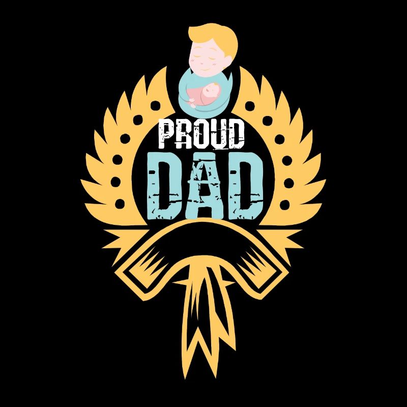 Stolzer Papa
