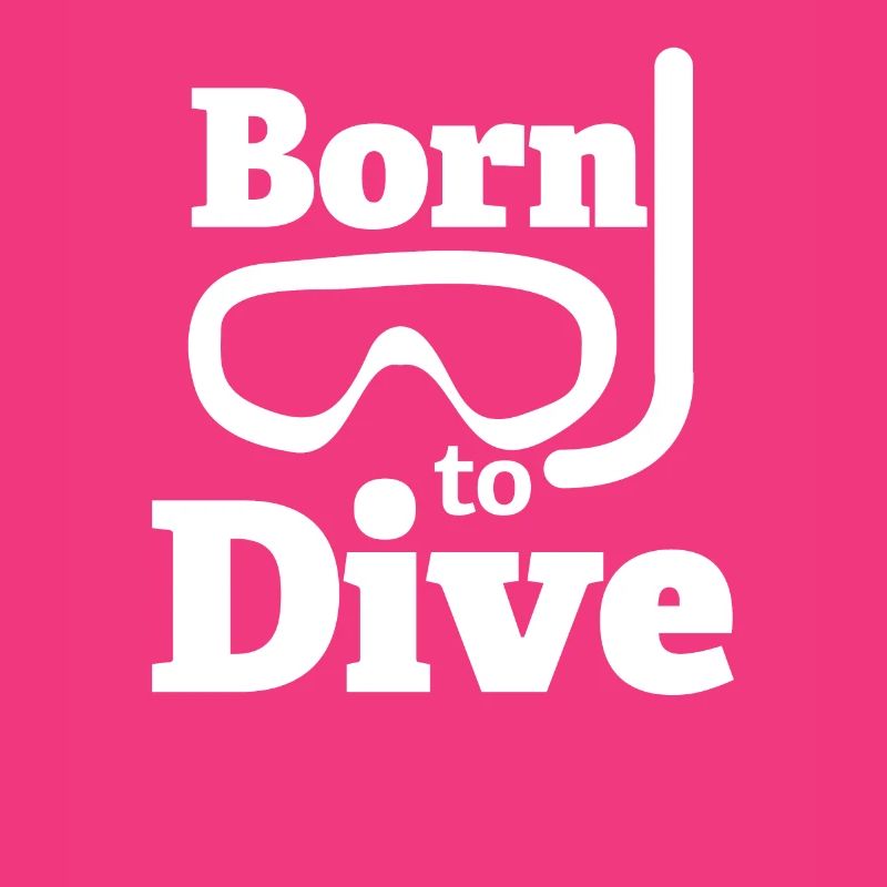 Born to dive - diving, divers, fish