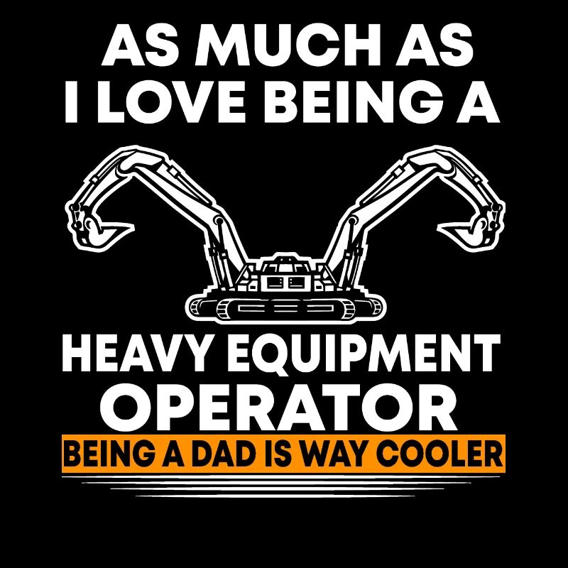Baggerfahrer Bagger Baggern Spruch T-Shirt