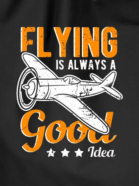 Flying pilot airplane saying