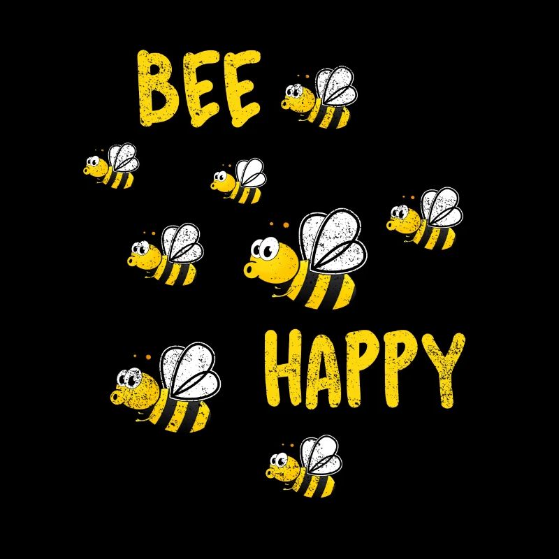 Bee happy beekeeper bees