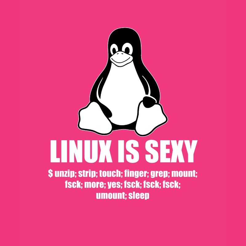 Linux Root SUDO Unix Shell Sexy lustiges Geschenk