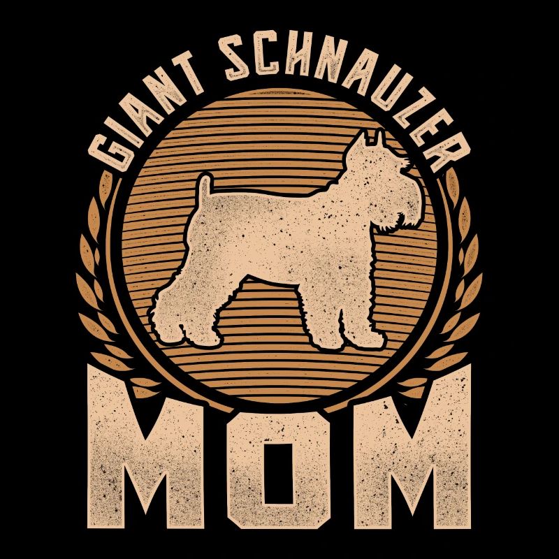 Schnauzer géant maman Schnauzer géant