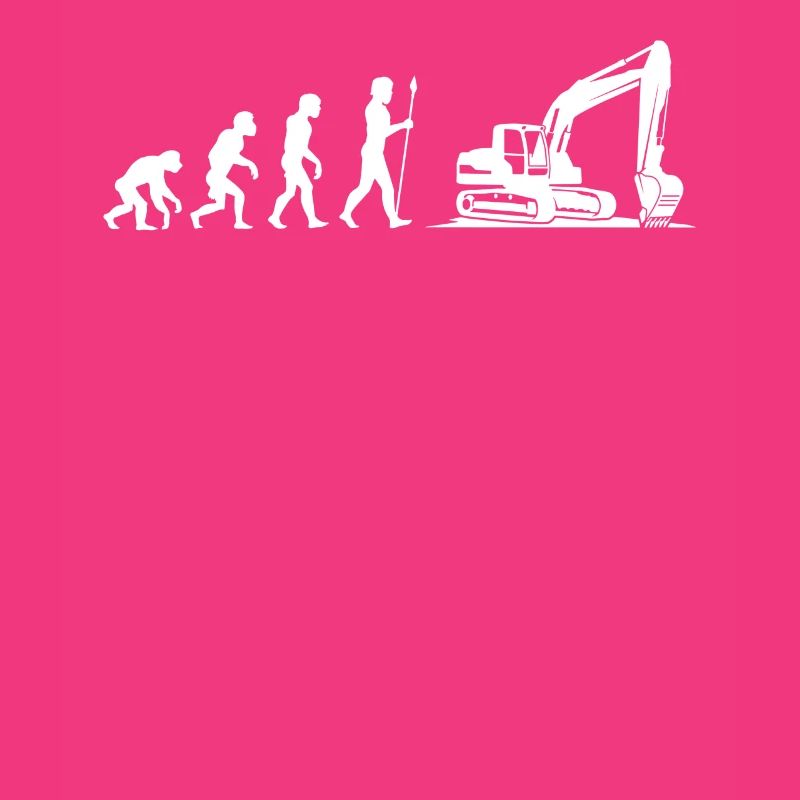 Evolution excavator operator excavator