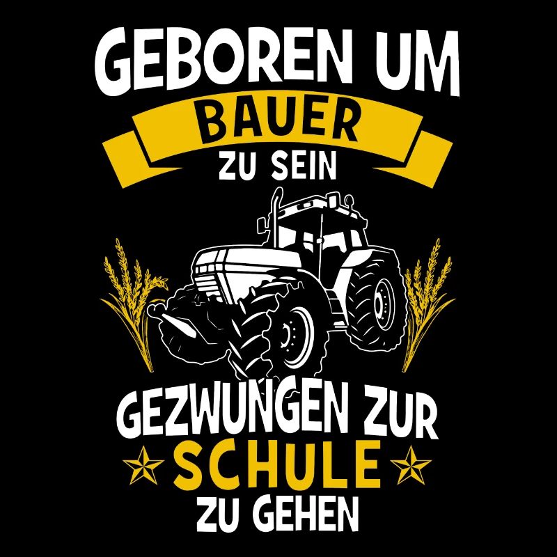 Geboren um Bauer zu sein Gezwungen zur Schule