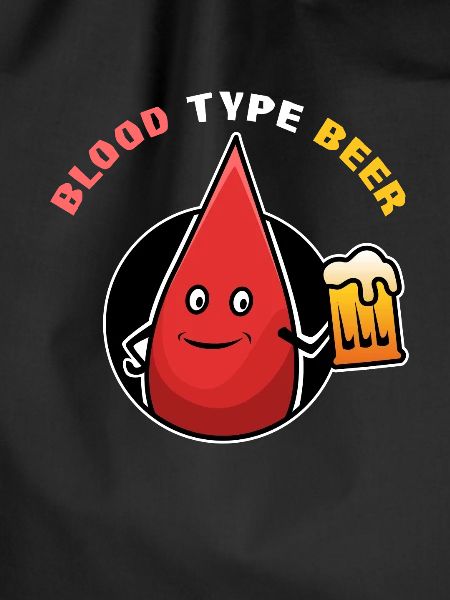Bluttropfen Blutgruppe Bier