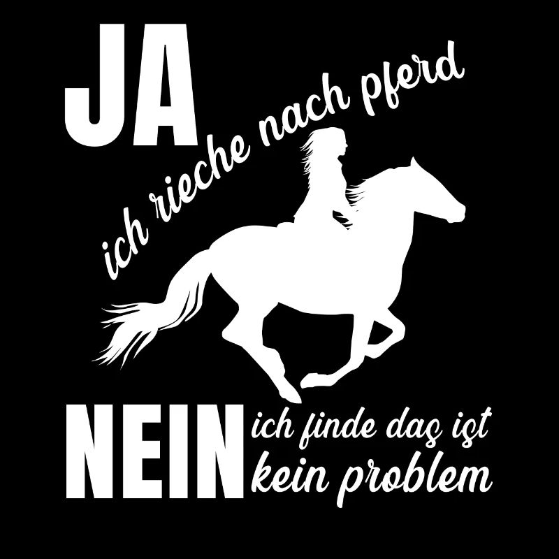 Ich rieche nach Pferd Reiten