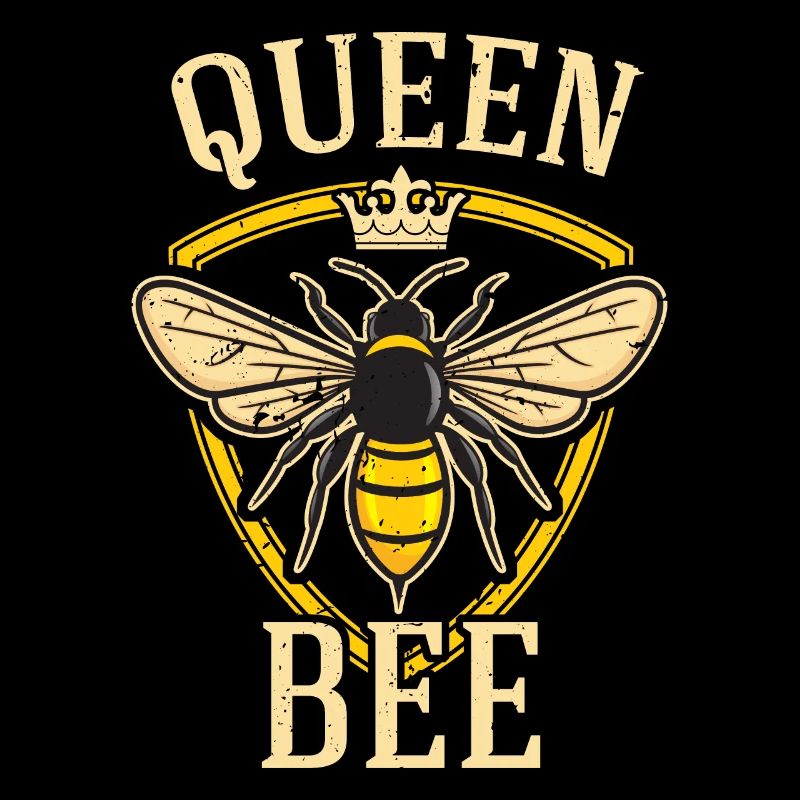 Queen Bee - Bienen Imker TShirt Geschenk