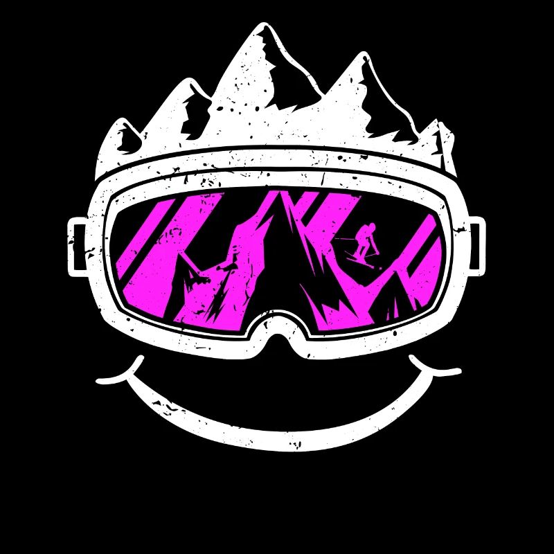 Snowboard Ski Vacation Smile Apres Ski Gift