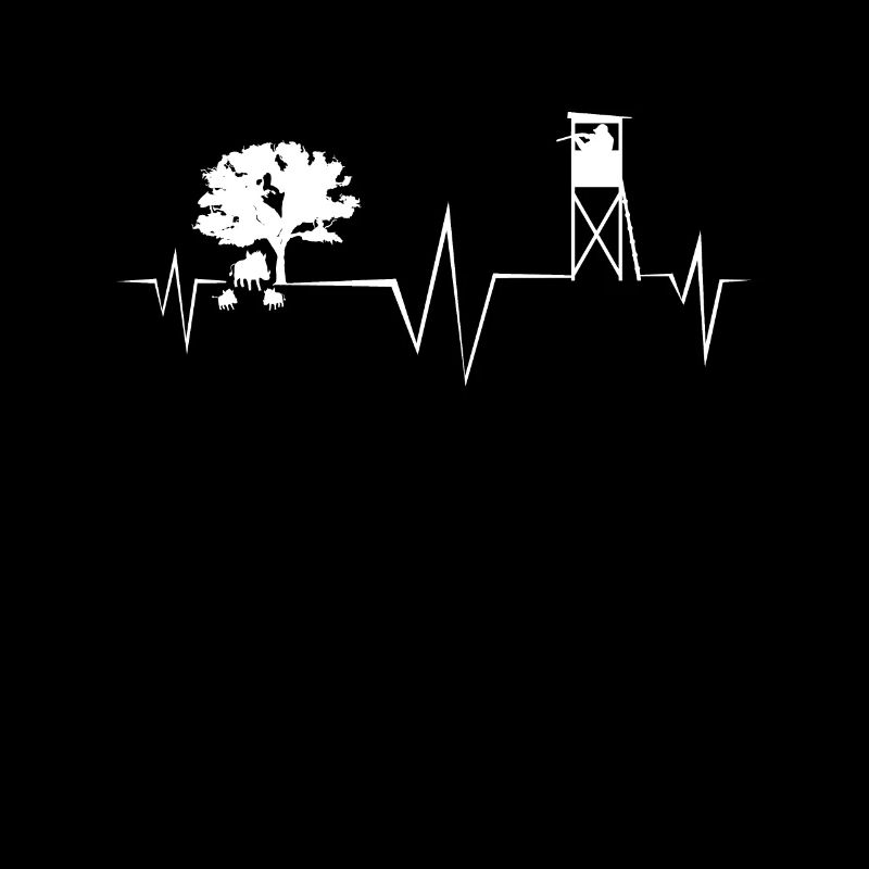 High chasing heartbeat - hunter boar