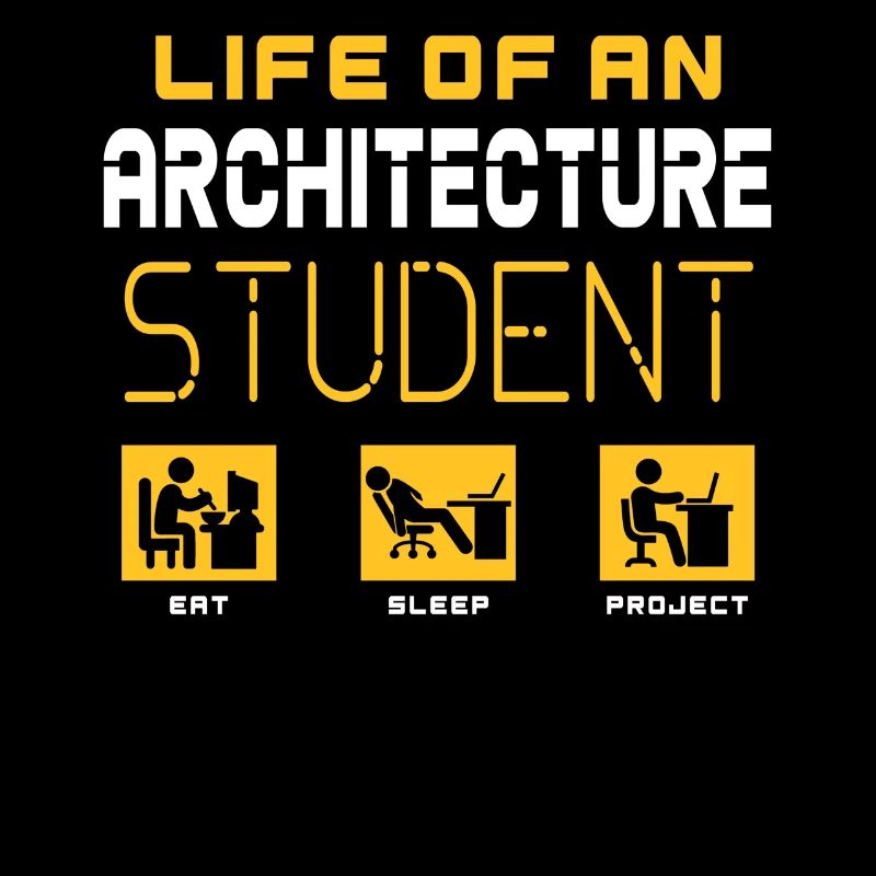 Das Leben eines Architektur Studenten