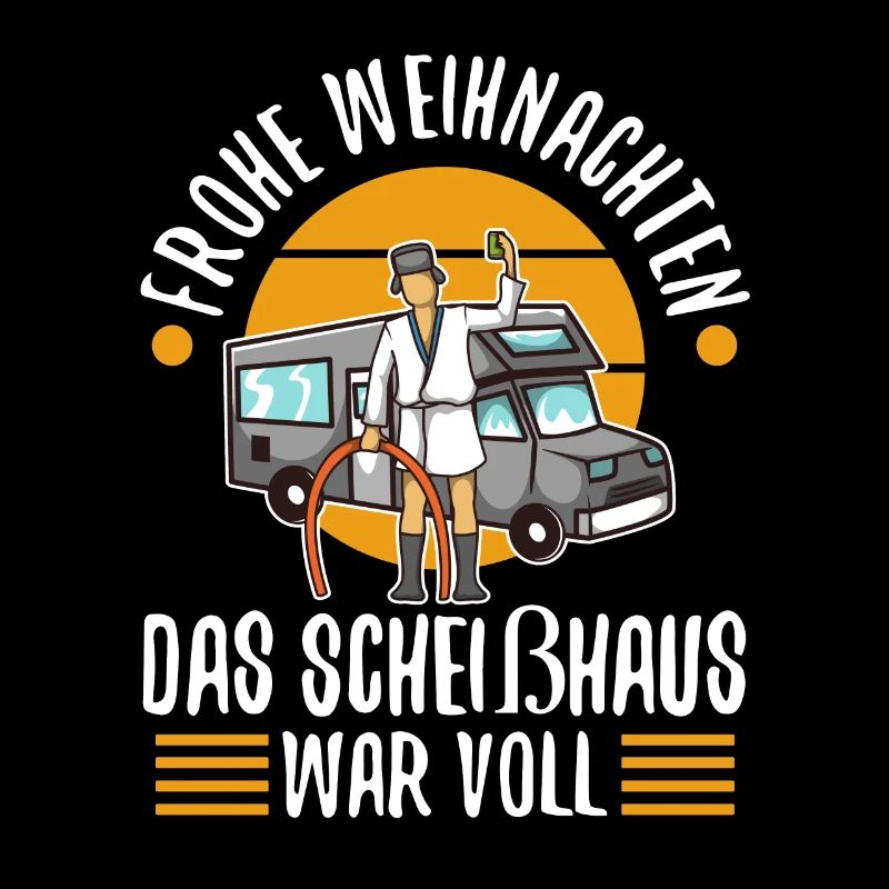 Frohe Weihnachten das Scheißhaus war voll