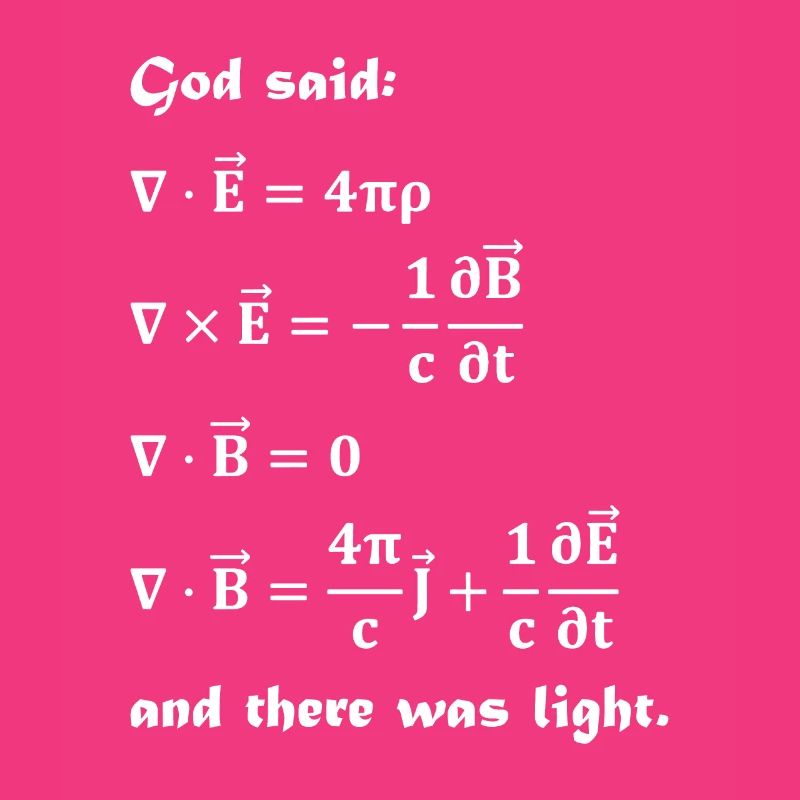 Physics Formula Equations Physicist Gift