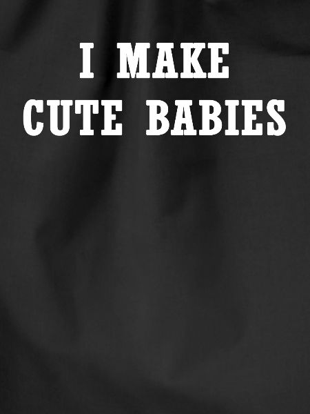 I make cute babies