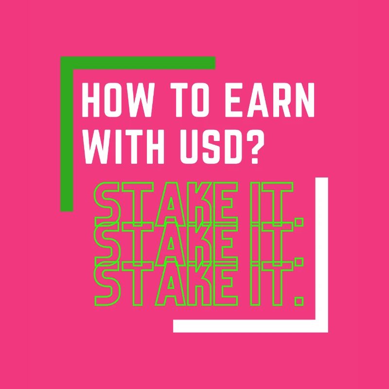 How to earn with USD? Use it.