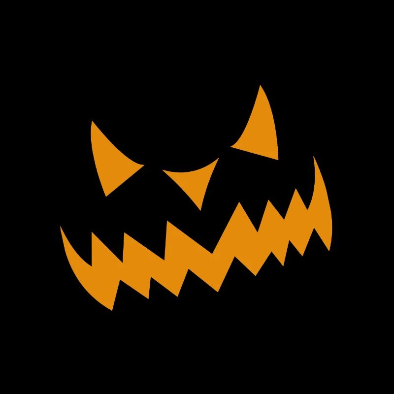 Hallwoeen Pumpkin Face
