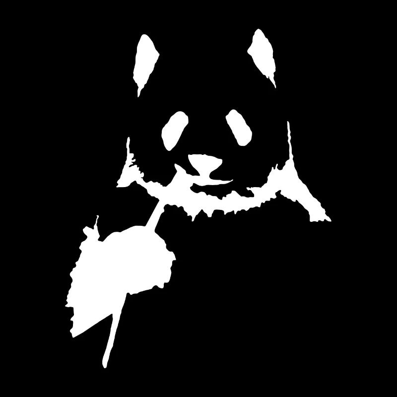 Cooler & lustiger Peeking Pandabär Wasserfarben