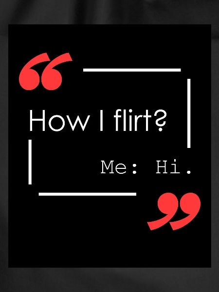 How do I flirt?