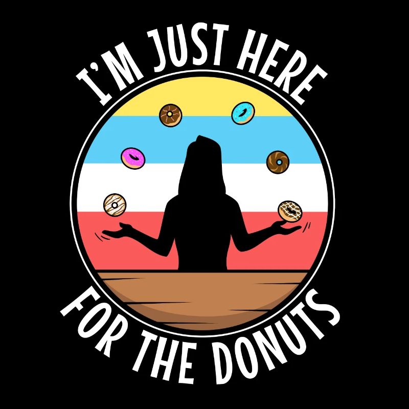 I'm just here for the donuts