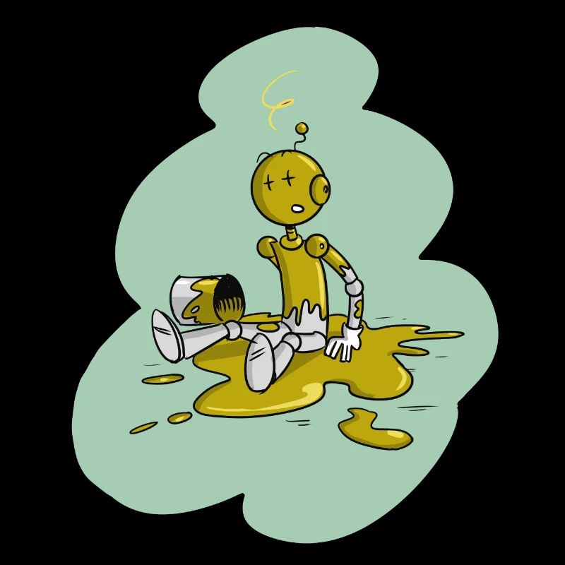 Tirobot Vert sur vert
