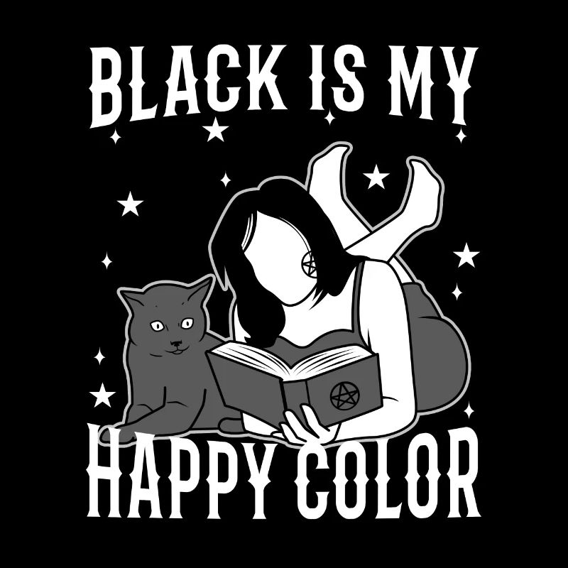 Le noir est ma couleur heureuse