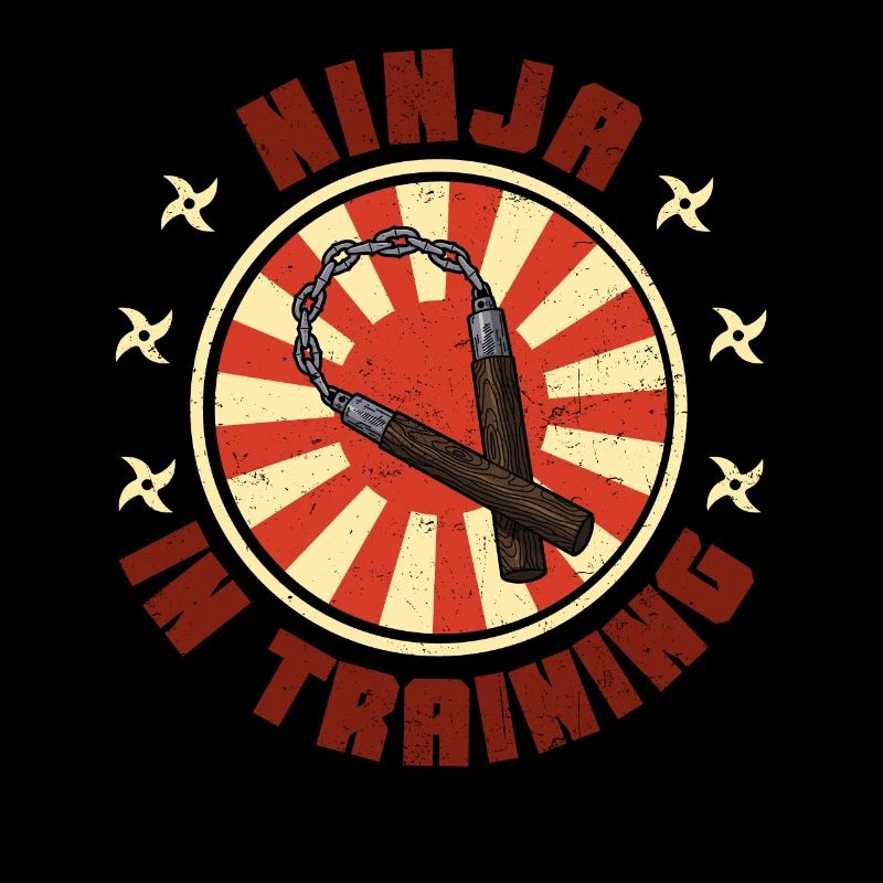 Nunchaku Weapons Japan Ninja Training Karaté Ninjut