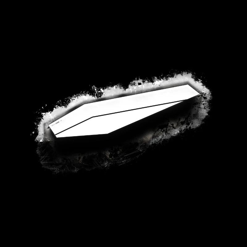 Coffin Dracula bright glowing