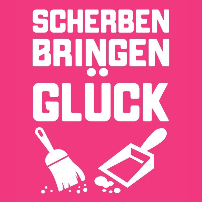 Scherben bringen Glück Ehemann Ehefrau POLTERABEND