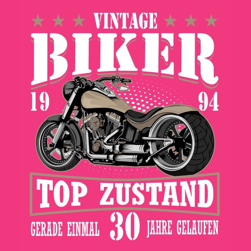 30 Geburtstag 1994 Motorradfahrer Motorrad