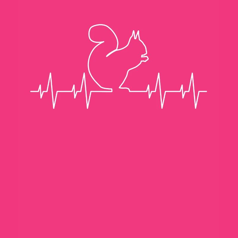 Herzschlag Eichhörnchen Waldfans Jäger