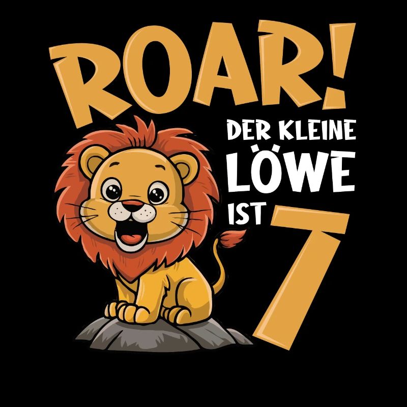 7ème anniversaire garçon lion