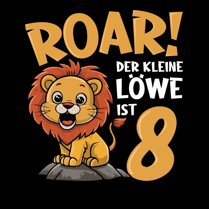 8. Geburtstag Junge Löwe