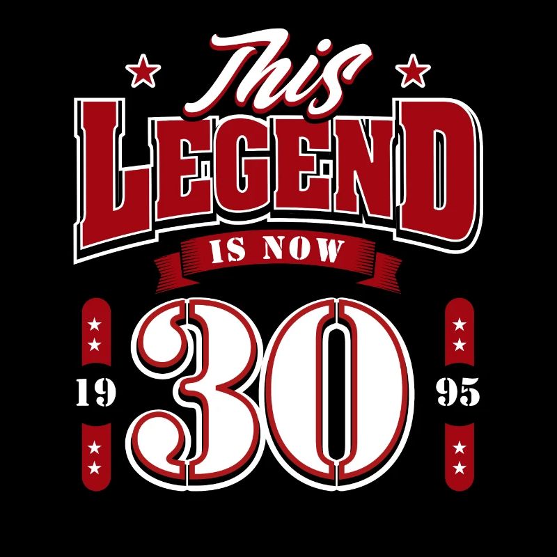 30th Birthday 1995 Legend 30 Years