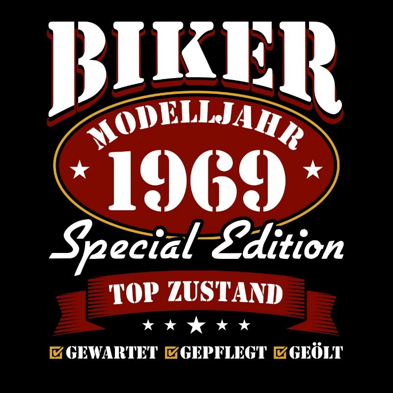 56e anniversaire 1969 Motard