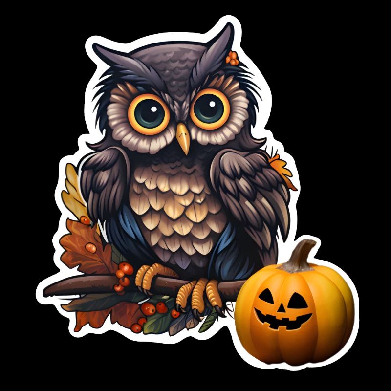 Eule Halloween