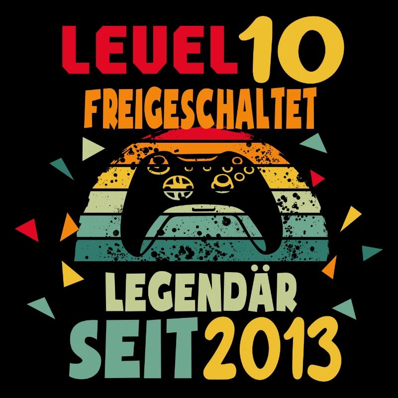 10. Geburtstag Kinder Gaming Gamer Zocker Geschenk