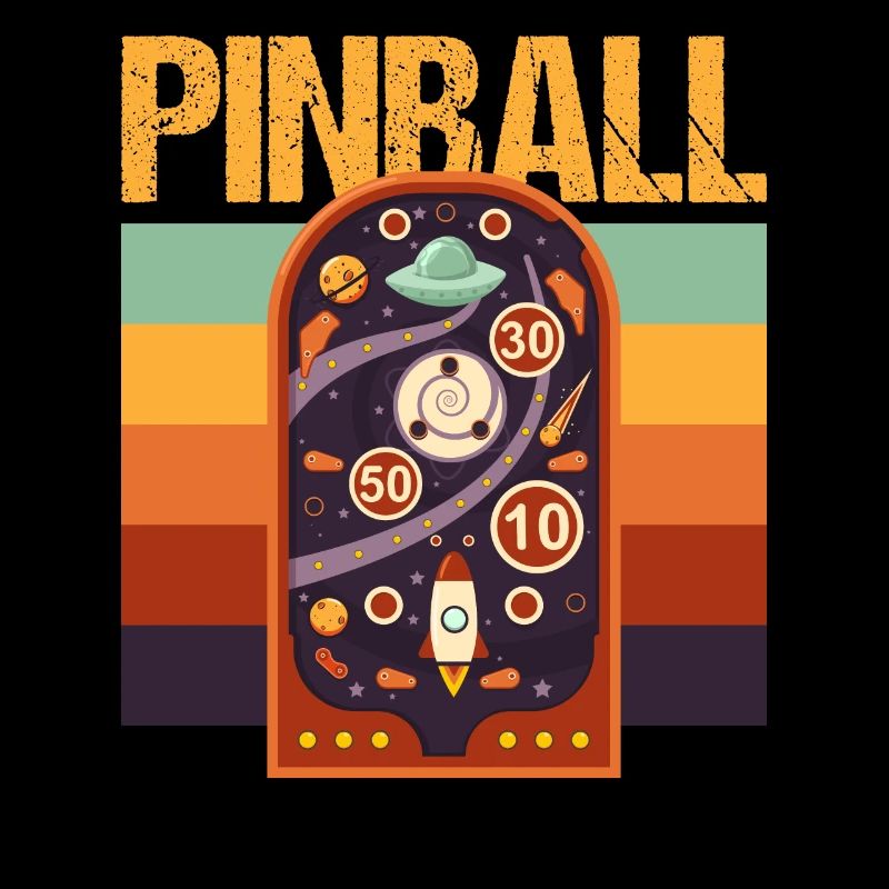 Flipper Amour Rétro Pinball Jeu Arcade joueurs