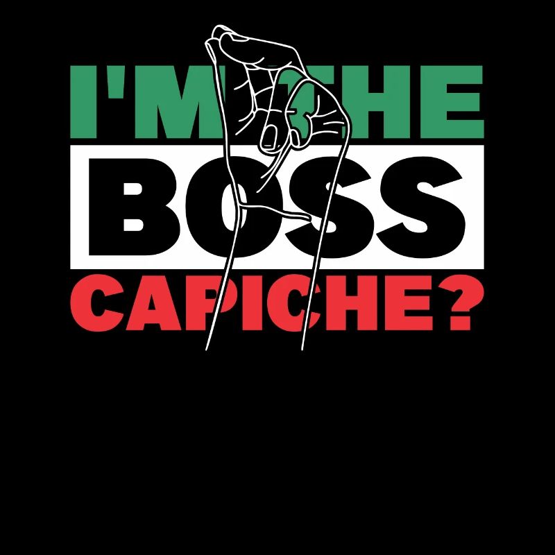 Ich bin der Boss Capiche Bester Nonno Opa
