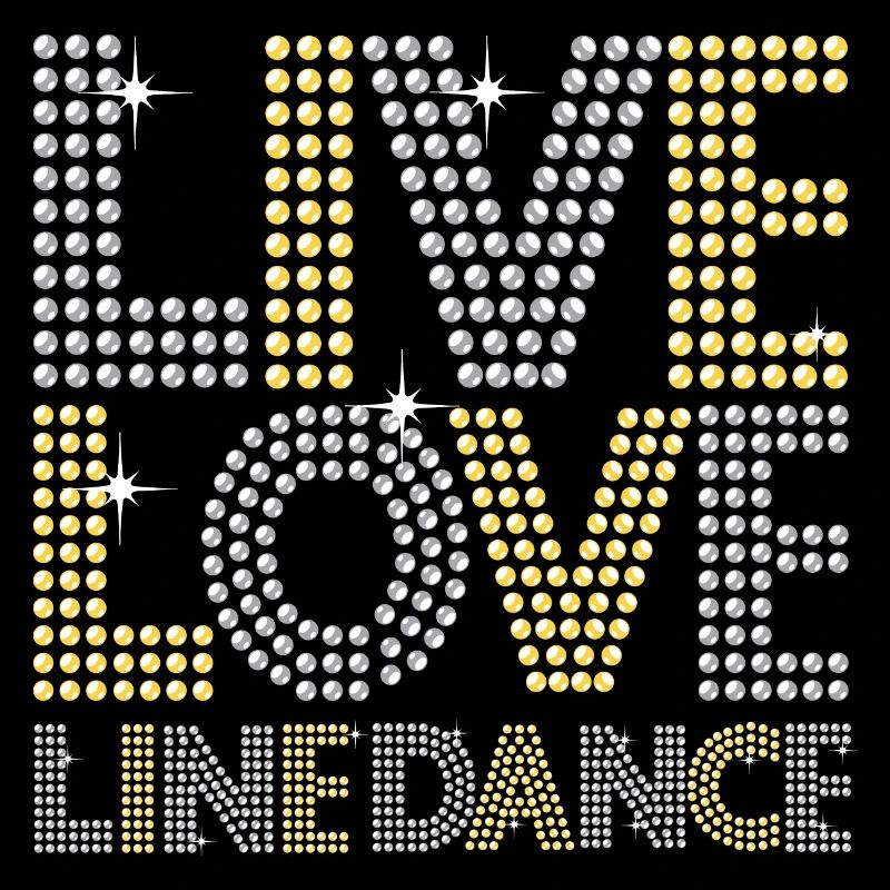 Line Dance Dancing Dancer Country Music Gift