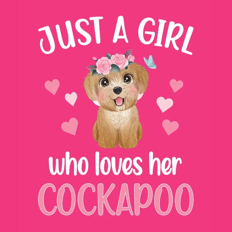 Cockapoo Mädchen Cockapoo Mama Hundeliebhaberin